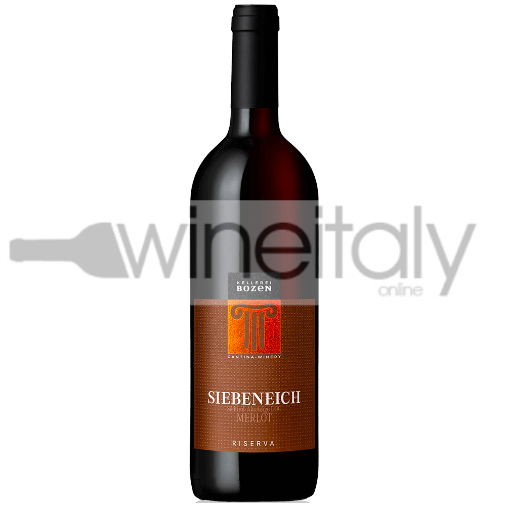 Siebeneich Merlot Riserva Alto Adige Doc 2020 · CANTINA BOLZANO Alto Adige