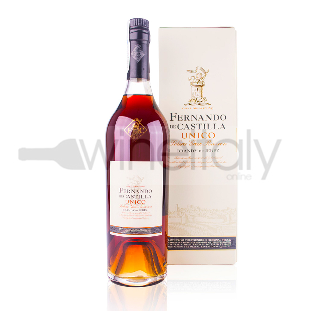 Brandy Solera Grand Reserva Único - 40° · FERNANDO de CASTILLA