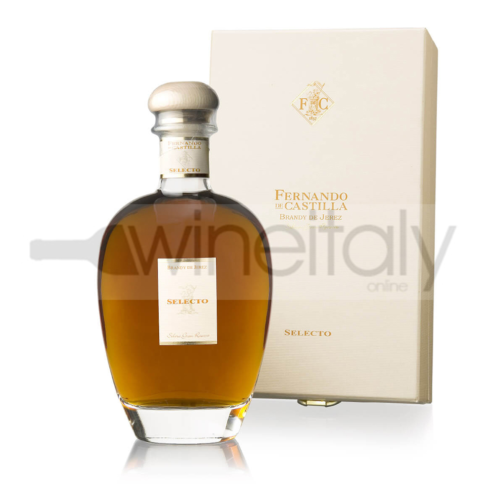 Solera Gran Reserva Selecto Decanter 40° · FERNANDO de CASTILLA